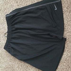 Nike large black athletic shorts